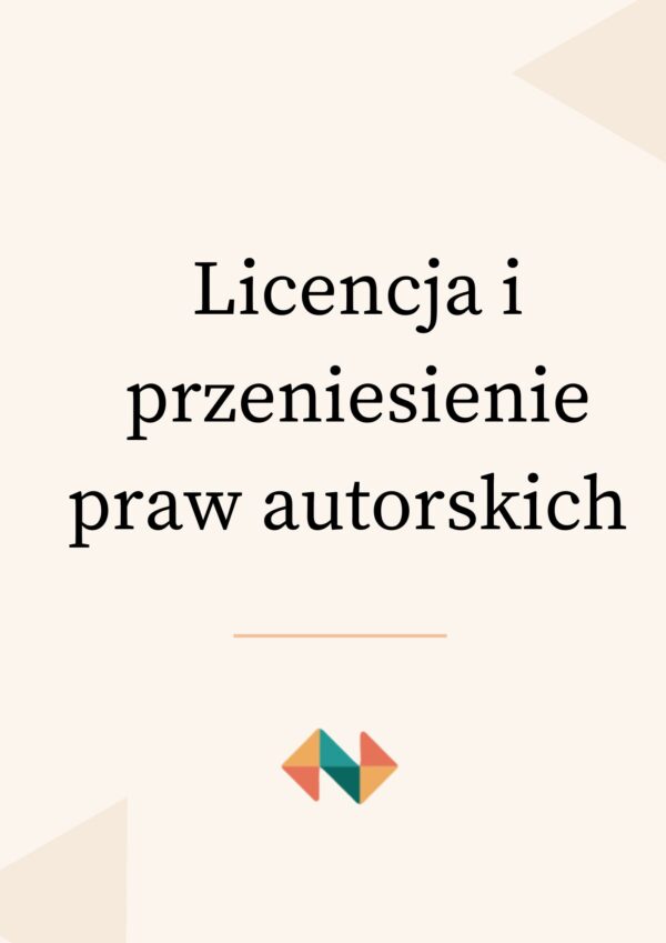 Umowy o sesję zdjęciową (przeniesienie pr.aut. + licencja)