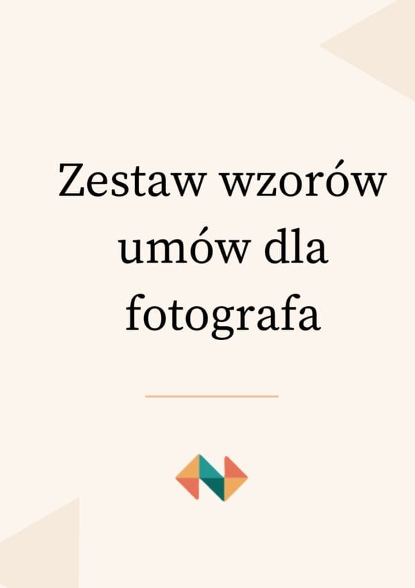 Umowy fotografa (zestaw)